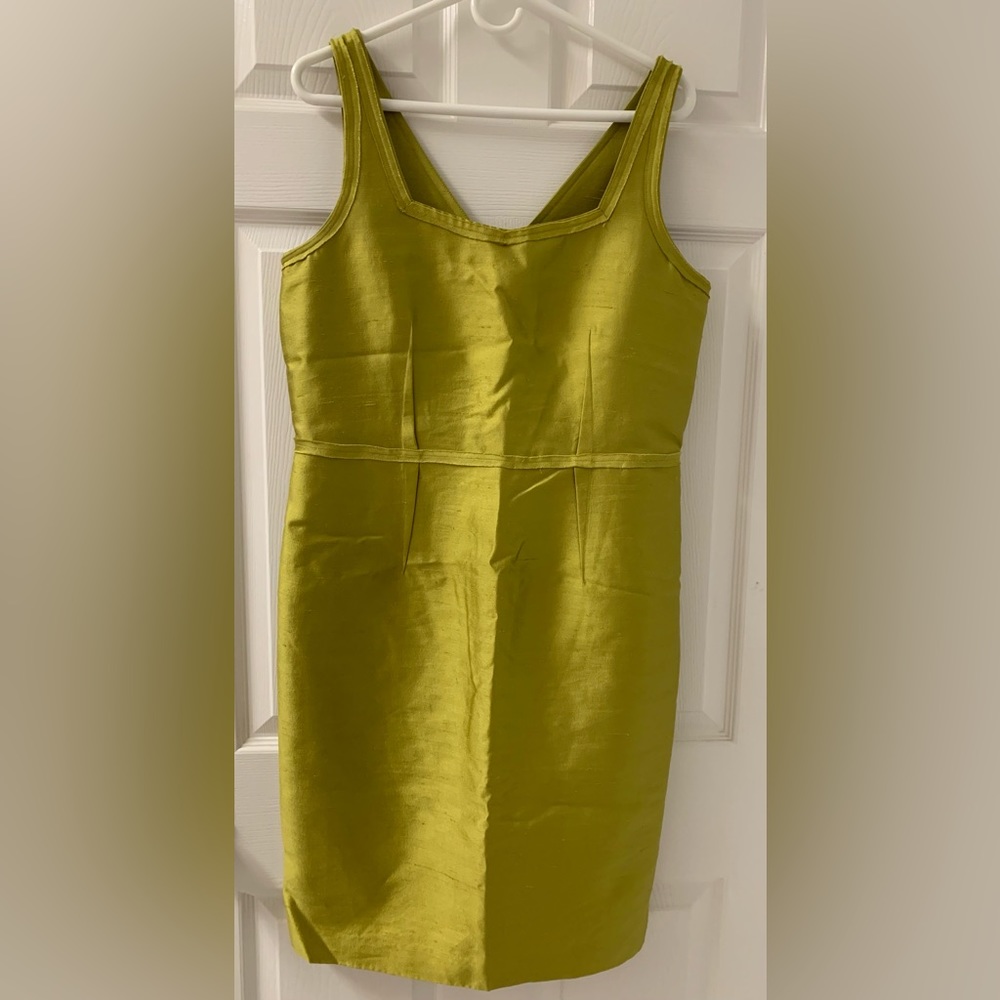 Talbots Collection Silk/Wool Blend Exquisite Sheath Dress Lined SZ 12